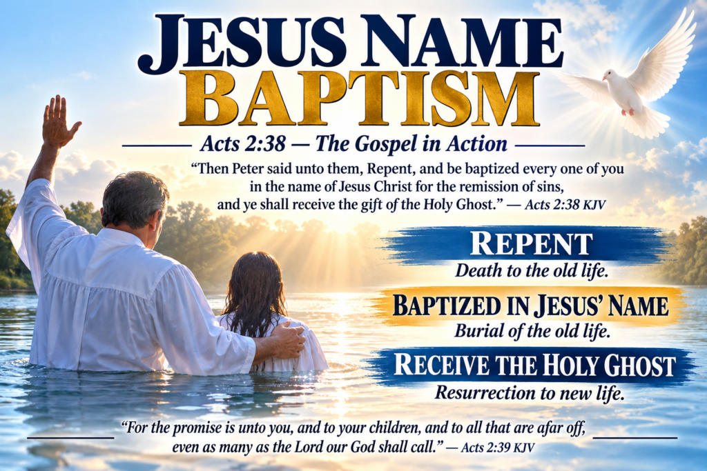 Jesus Name Baptism